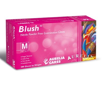 Aurelia Blush Nitrilhandschuhe pink