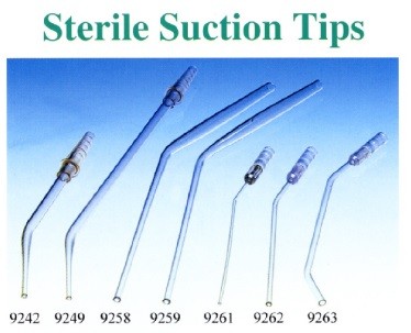 sterile suction tips