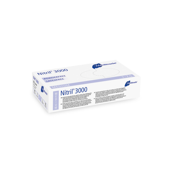 Meditrade Nitril® 3000, weiß Box 100 Stück