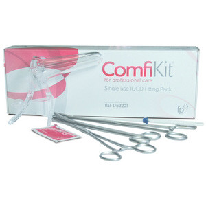 comfikit® 5-teilig IUP EInlage Kit steril, Metall,